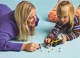 LEGO City - Excavator galben pe roti pentru constructii foto