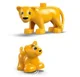 LEGO Duplo - Семьи диких животных: Пингвины и львы