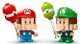 LEGO Super Mario - Mario Kart - Baby Mario против Baby Luigi foto