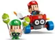 LEGO Super Mario - Mario Kart - Baby Mario против Baby Luigi foto