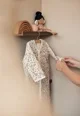 Sac de dormit cu maneci detasabile Jollein Retro Flowers, 70 cm foto