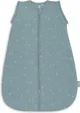 Sac de dormit rotund cu maneci detasabile Jollein Twinkling Sea Green, 60 cm foto