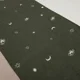 Cearsaf pentru patut Jollein Stargaze Leaf Green, 120x150cm foto