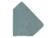 Prosop cu gluga Jollein Terry Sea Green, 100x100 cm