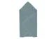 Prosop cu gluga Jollein Terry Sea Green, 100x100 cm