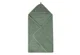 Махровое полотенце с капюшоном Jollein Terry Ash Green, 100x100 см
