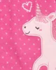 Carter's Pijama fleece Unicorn