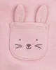 Carter's Set 3 piese Pink Cat Pocket - Vesta, body si pantaloni foto