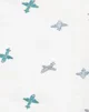 Carter's Комплект 3 в 1 Teal Striped - Желетка, боди и штаны