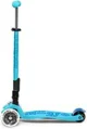 Trotineta Micro Maxi Deluxe Foldable LED Bright Blue foto