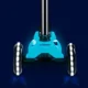 Trotineta Micro Maxi Deluxe Glow LED Plus Crystal Blue foto