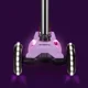 Самокат Micro Maxi Deluxe Glow LED Plus Luminous Purple