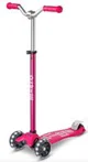 Самокат Micro Maxi Deluxe Pro LED Pink foto