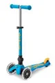 Trotineta pliabila Micro Mini Deluxe Foldable LED Ocean Blue