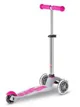 Trotineta Micro Mini Deluxe Flux LED Neon Pink foto