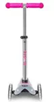Trotineta Micro Mini Deluxe Flux LED Neon Pink foto