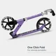 Trotineta Micro Cruiser LED Purple