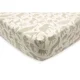 Cearsaf cu elastic Jollein Jersey Animals Olive Green, 120x60 cm foto