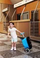 Trotineta Micro Luggage Junior Patch & Play Blue