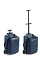 Troller Micro Ride On Luggage Eazy Weekender Dark Blue