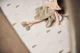 Простыня на резинке Jollein Jersey Happy Miffy Olive Green, 120x60 см foto