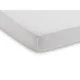 Cearsaf cu elastic Jollein Jersey White, 120x60 cm foto