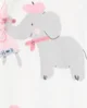 Carter's Пижама Ivory-Pink Elephant foto