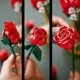 Строительный набор LEGO Botanicals Букет роз, 822 эл.