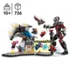 Строительный набор LEGO Marvel Полное сражение: Гражданская война, 736 эл. foto