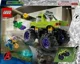 Set de constructie LEGO Marvel Hulk in vehicul de teren contra lui Thanos, 229 el. foto
