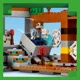 Строительный набор LEGO Minecraft Шахта в Бэдлендсе, 538 эл.