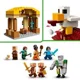 Строительный набор LEGO Minecraft Атака шара-гаста на деревню, 555 эл.