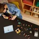 Строительный набор LEGO Minecraft Атака шара-гаста на деревню, 555 эл.