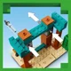 Строительный набор LEGO Minecraft Пустынный патруль илладжеров, 105 эл.
