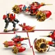 Строительный набор LEGO Ninjago Летающий мех-транспорт Кая, 333 эл. foto