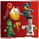 Set de constructie LEGO Ninjago Templul Spinjitzu al luptatorilor ninja, 158 el. foto