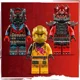 Set de constructie LEGO Ninjago Superavionul cu reactie al lui Ras si Arin, 510 el. foto