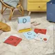 Joc educativ din lemn Janod Invatam alfabetul englez