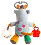 Плюшевая игрушка с вибрациями BabyJem Голубая Коровка