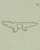 Carter's Set 2 piese Salopete Gray Solid-Green Gator