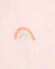Carter's Комплект 2 в 1 Pink Rainbow Платье и комбинезон