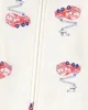 Carter's Pijama Ivory Firetruck