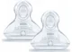 Соска из силикона NUK First Choice, поток для молока (6–18 мес.), 2 шт.