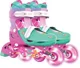 Patine cu rotile Neon Combo, 34-37, Flori