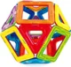 Set de constructie magnetic Magplayer, 20 piese