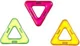 Set de constructie magnetic Magplayer, 8 piese
