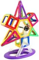 Set de constructie magnetic Magplayer in cutie, 118 piese