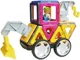 Set de constructie magnetic Magplayer in cutie, 64 piese