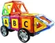 Set de constructie magnetic Magplayer in cutie, 66 piese