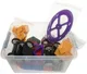 Set de constructie magnetic Magplayer in cutie, 66 piese